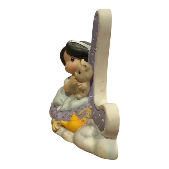 Disney Precious Moments Princess Jasmine Aladdin Letter L Figurine 2011 #114456 - Picture 4 of 7
